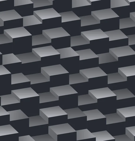 Geometrisches horizontales nahtloses Muster — Stockvektor