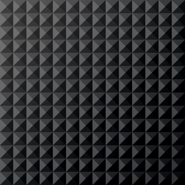 Geometrical black seamless pattern — Stock Vector