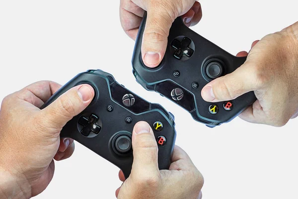 Rio Janeiro Brazilië April 2021 Xbox Video Game Controller Een — Stockfoto