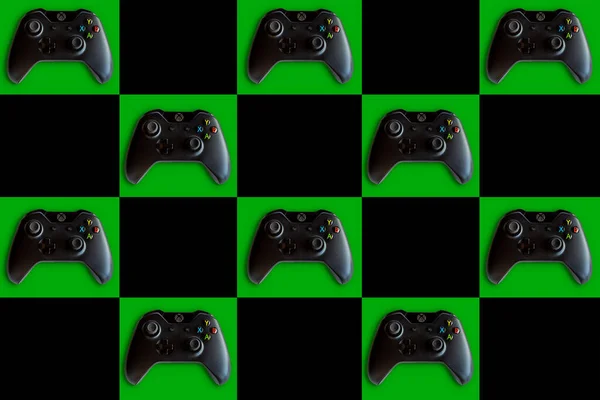 Рио Жанейро Бразилия Апреля 2021 Года Видеоигра Xbox Конкурирует Геймпадом — стоковое фото