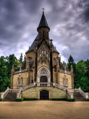 Domanin, Güney çek Schwarzenberg tarihi mezar
