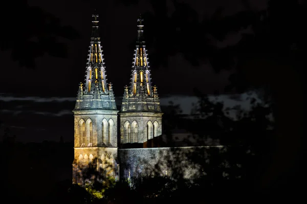 Базилика Святого Петра и Павла в Праге, Вышеград, Чехия — стоковое фото