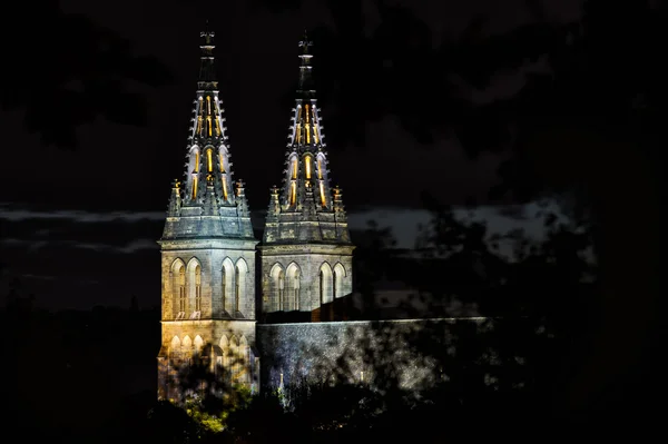 Basílica de San Pedro y San Pablo en Praga, Vysehrad, República Checa —  Fotos de Stock