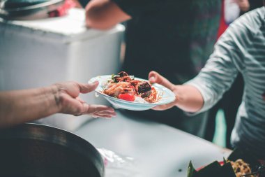 Yoksullara ve açlara yiyecek bağışla: Beslenme kavramı