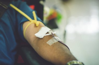 Kan Bağışı ve Verme Konsepti: Kan Bağışlama