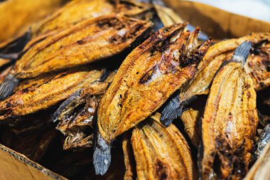 Kurutulmuş balık Asya 'da bir gıda koruma yöntemidir..