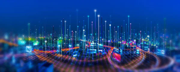 AI çağında akıllı şehir ağları ve iletişim (dünyada kablosuz iletişim))