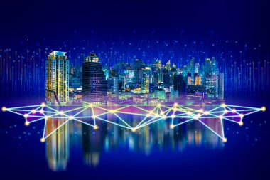 AI çağında akıllı şehir ağları ve iletişim (dünyada kablosuz iletişim))