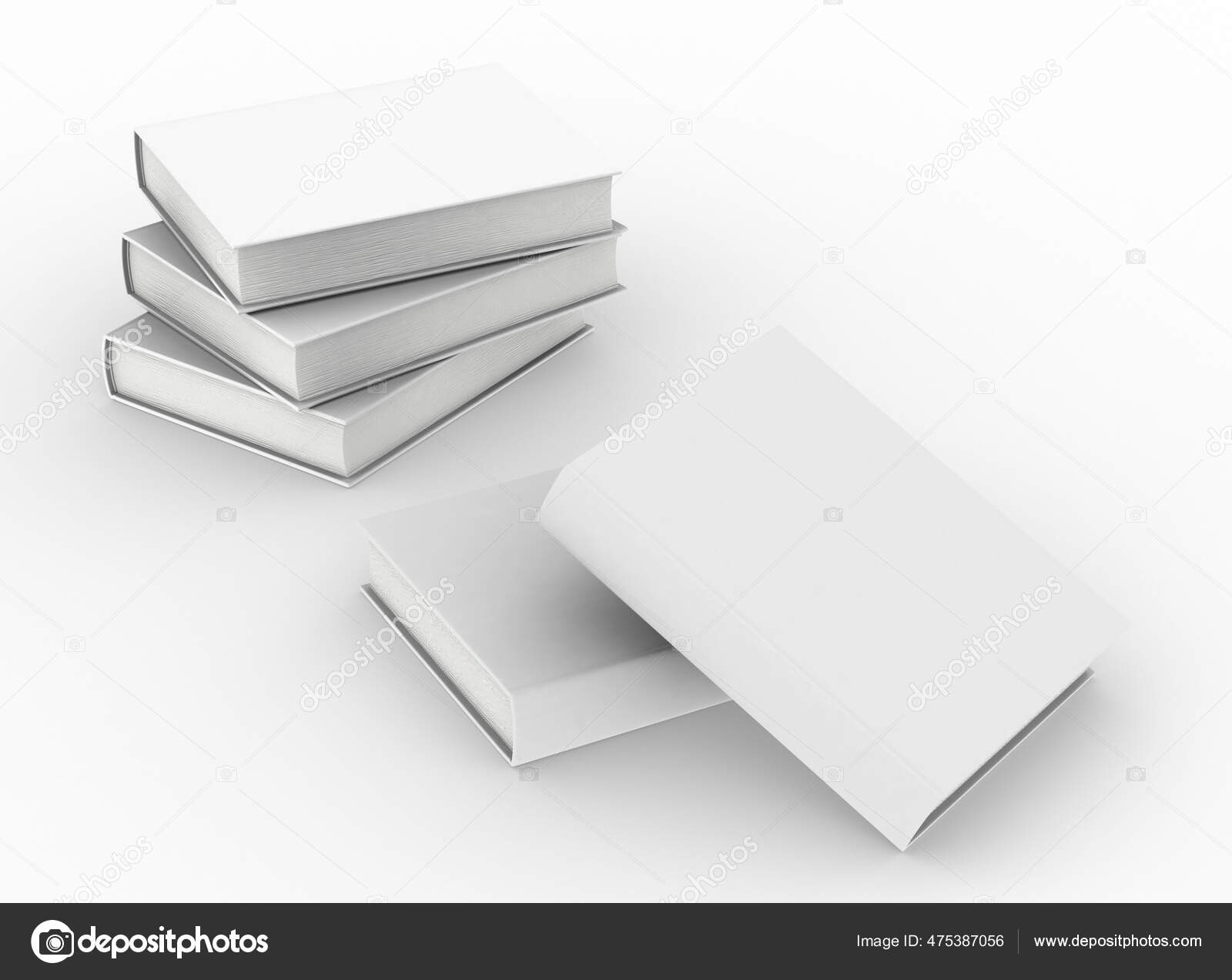 Template Empty Hardcover Book Mockup Set Rendering Stock Photo by  ©horsoftacc.gmail.com 463944346