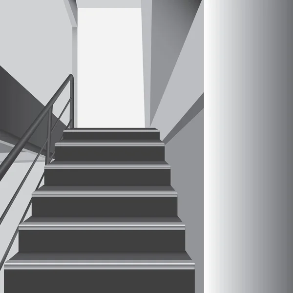 Escalera de acceso — Vector de stock