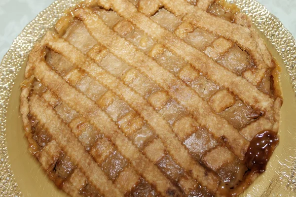 Doce italiano tradicional chamado: "pastiera napoletana " — Fotografia de Stock