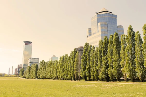 Kuzey İtalya 'daki Brescia' da modern mimari