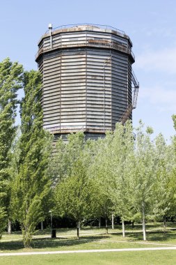 Brescia Kuzey İtalya'daki antik gasometer