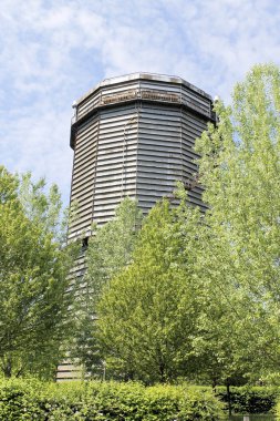Brescia Kuzey İtalya'daki antik gasometer