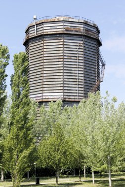 Brescia Kuzey İtalya'daki antik gasometer