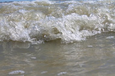 Bir dalga yakın çekim 