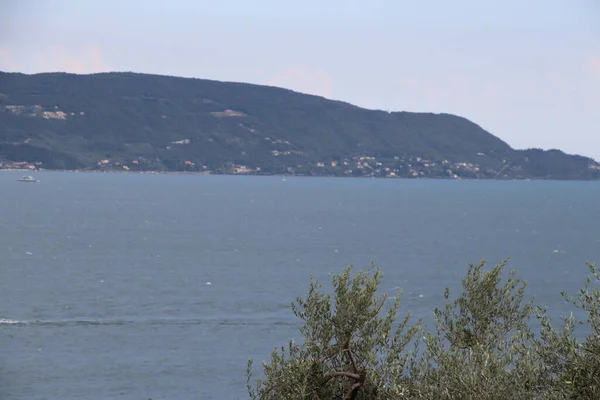 Paisagem Lago Garda Norte Itália — Fotografia de Stock