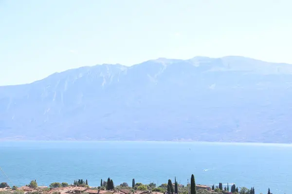 Paisagem Lago Garda Norte Itália — Fotografia de Stock