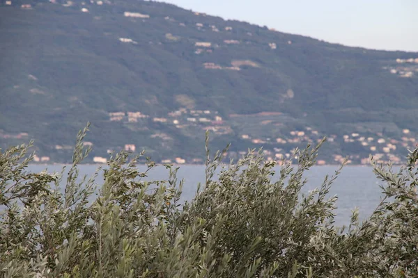 Vista Panorâmica Lago Garda Norte Itália — Fotografia de Stock