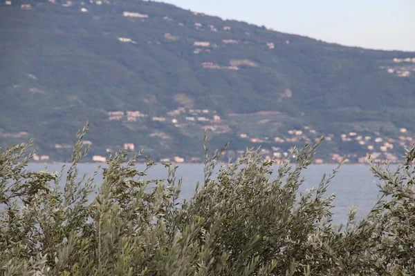 Vista Panorámica Del Lago Garda Norte Italia — Foto de Stock