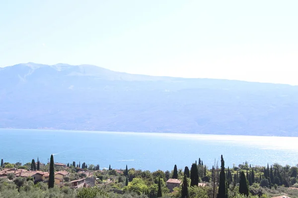 Malerischer Blick Auf Den Gardasee Norditalien — Stockfoto