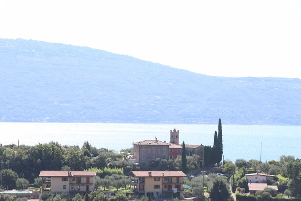 Landschappelijk Uitzicht Het Gardameer Noord Italië — Stockfoto