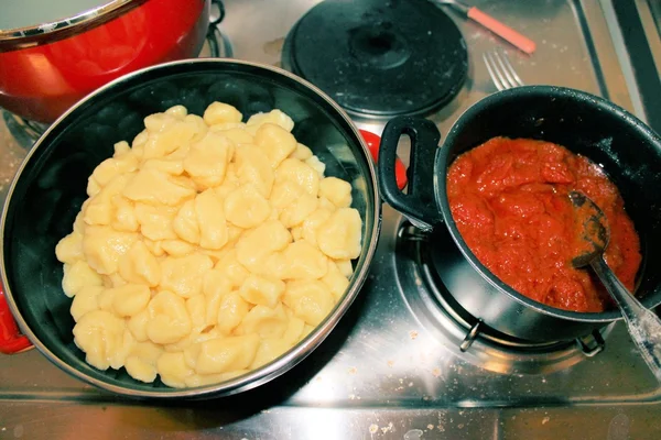 Gnocchi — Foto Stock