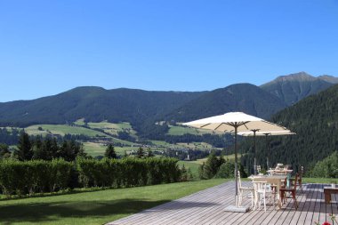 Dağın güzel manzarası