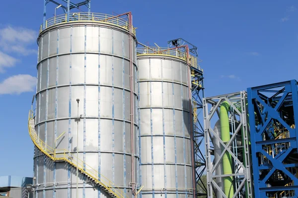 Residuos a planta de energía — Foto de Stock