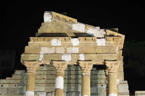 Denilen "capitolium Roma Harabeleri" — Stok fotoğraf