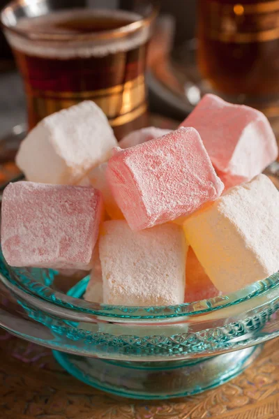 Turkish delight eller lokum — Stockfoto