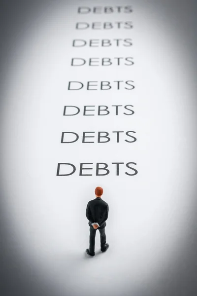 Debts Debts Debts — Stock Photo, Image