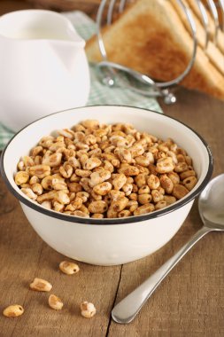 Puffed Wheat Cereal clipart