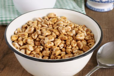Puffed Wheat Cereal clipart