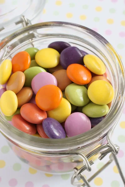 Sugar coated candy or sweets — Stock Photo, Image