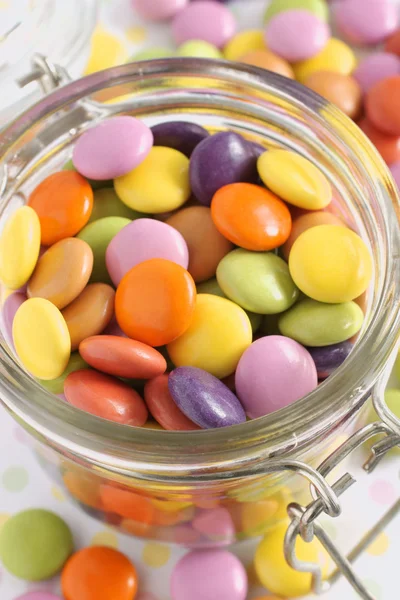 Sugar coated candy or sweets — Stock Photo, Image