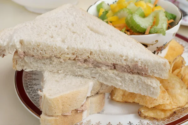 Sandwich de Atún Mayonesa — Foto de Stock
