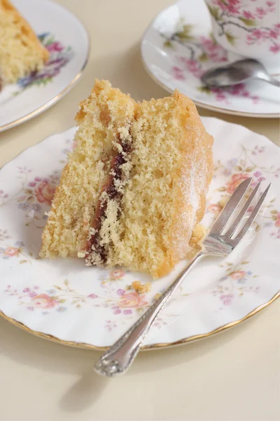 Viktoria Biskuitkuchen — Stockfoto