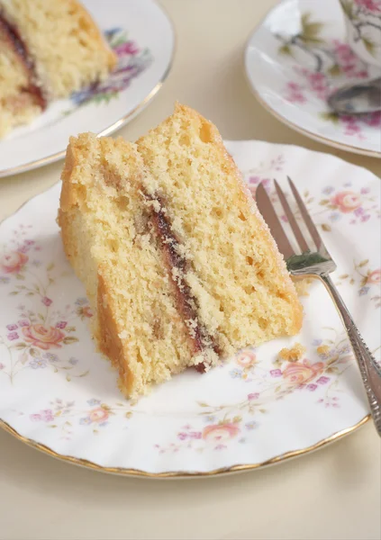 Victoria piškotový dort — Stock fotografie