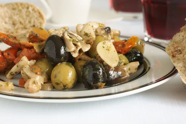 Olive Antipasti — Stock Photo, Image