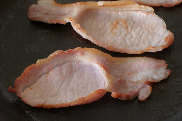 Frying Bacon — Stock Photo, Image