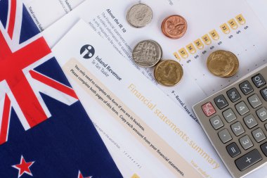 New Zealand Tax  clipart