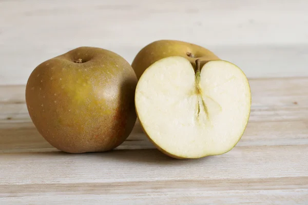 Egremont Russet æbler - Stock-foto