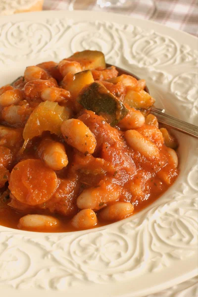 トスカーナ豆のスープ — ストック写真