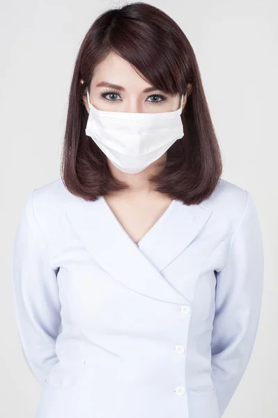 若い魅力的な看護師の女の子 ロイヤリティフリーのストック写真