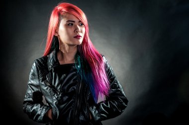 genç kız saç muhteşem moda
