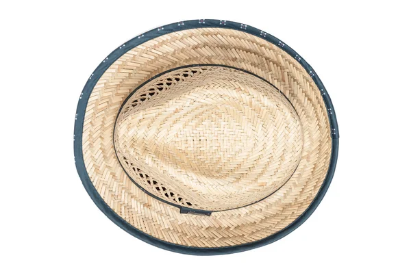 Sombrero de paja aislado — Foto de Stock