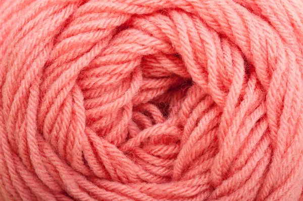 Pink yarn wool for knitting background Royalty Free Stock Images