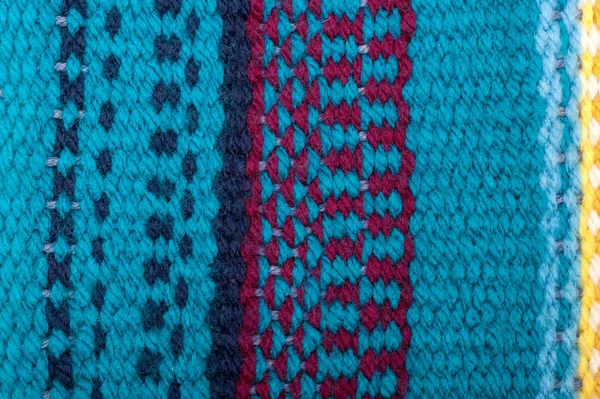 Lavorato a maglia Pattern Artigianato Texture sfondo — Foto Stock