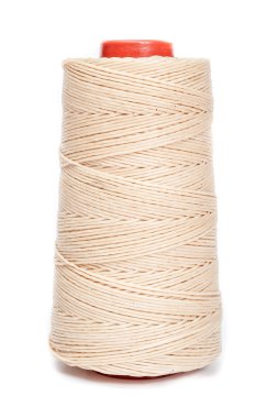 deri el sanatları aracı için iplik iplik izole